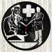 Doctor Vinyl Record Clock 