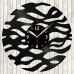 Abstract Vinyl Record Clock № 4