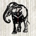 Vinyl Record  Elephant Clock 