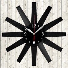 Vinyl Record Clock Star