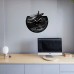 Whale Vinyl Record Clock 