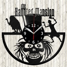 Vinyl Record Clock Haunted Mansion