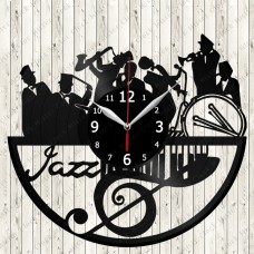 Jazz Vinyl Clock 