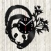 Panda Vinyl Clock 