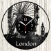 London Vinyl Clock 