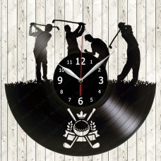 Vinyl Record Clock Golf