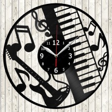 Vinyl Record Clock Pino Music