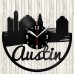 Austin Vinyl Clock 