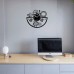 Kitchen Vinyl Clock 