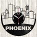 Phoenix Vinyl Clock 