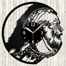 Vikings Vinyl Record Clock 