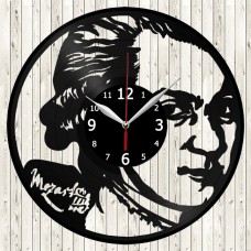 Vinyl Record Clock Wolfgang Amadeus Mozart