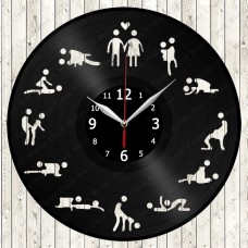 Vinyl Record Clock Sexual Position