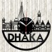 Dhaka Vinyl Record Clock 