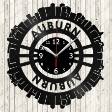 Auburn Vinyl Clock 