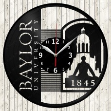 Baylor University Vinyl  Record  Clock 