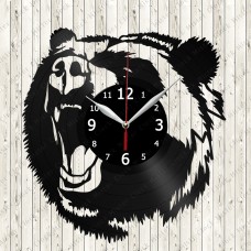  Bear Vinyl Record Clock 