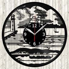 Buffalo City Vinyl Clock 