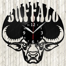 Buffalo Vinyl Clock 