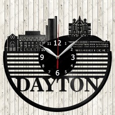 Dayton City Vinyl  Clock 