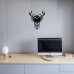 Deer Vinyl Record Clock 