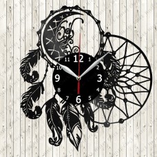 Dreamcatcher Vinyl Record Clock 