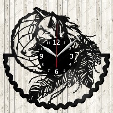 Fox Vinyl Clock 