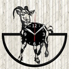 Goat Vinyl Clock 