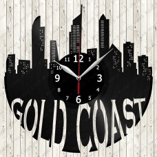 Gold Coast City Vinyl  Clock 