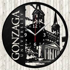 Gonzaga University Vinyl  Clock 