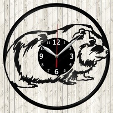  Guinea Pig Vinyl Clock 