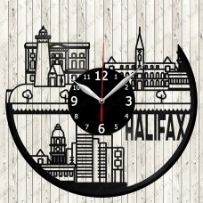 Halifax City Vinyl  Clock 