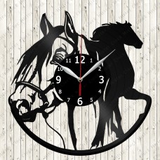 Horse Vinyl Clock 