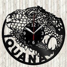  Iquana Vinyl Record Clock 