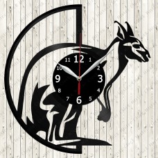  Vinyl Clock Kangaroo