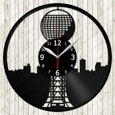 Knoxville City Vinyl  Clock 