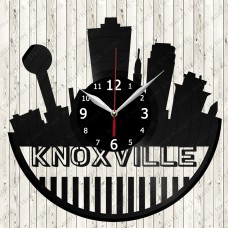 Knoxville City Vinyl  Record  Clock 