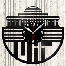 M.I.T. University Vinyl  Clock 