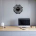 Mandala Vinyl Record Clock 