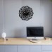 Mandala Vinyl Clock 