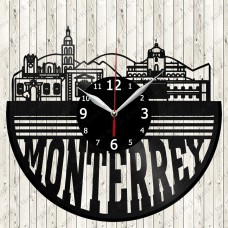 Monterrey City Vinyl  Clock 