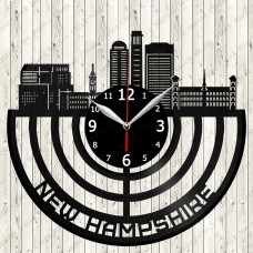 New Hampshire Vinyl Clock 