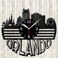 Orlando City Vinyl  Clock 