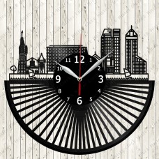 Perth City Vinyl  Clock 