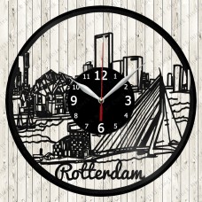 Rotterdam City Vinyl  Clock 