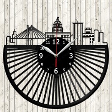 Savannah City Vinyl  Record  Clock 