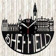 Sheffield City Vinyl  Clock 