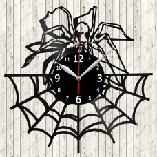  Spider Vinyl Clock 