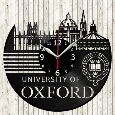 Oxford University Vinyl  Clock 