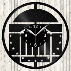 Virginia University Vinyl  Clock 